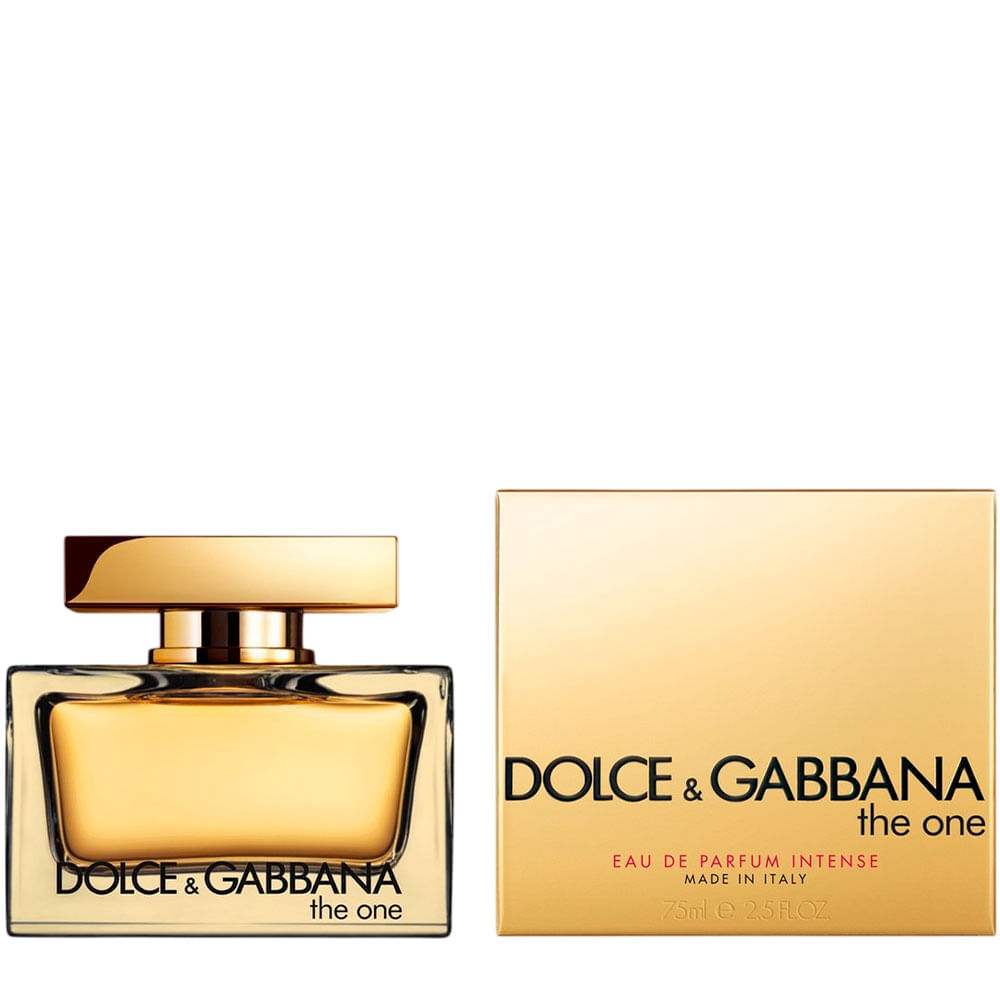 Perfume Feminino The One Intense Dolce Gabbana Eau de Parfum 75ml