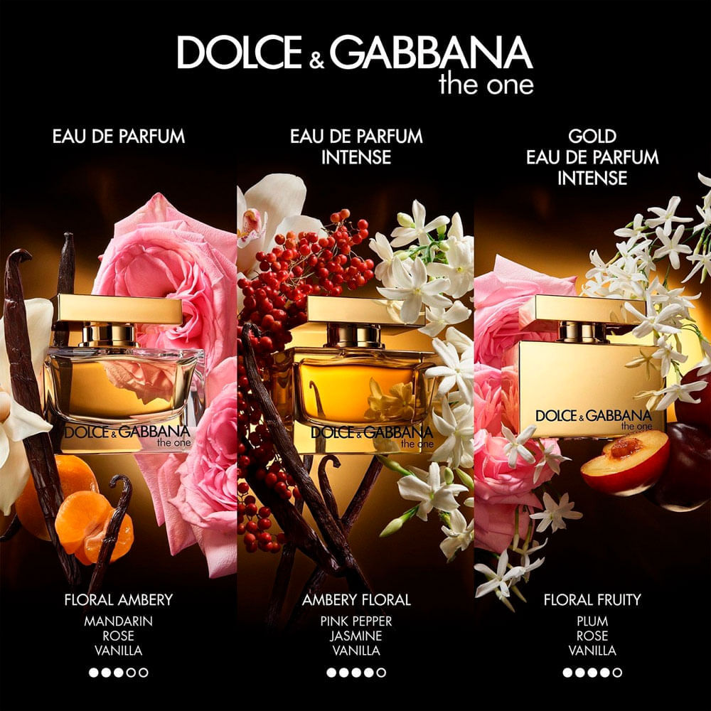 Perfume Feminino The One Intense Dolce Gabbana Eau de Parfum 75ml