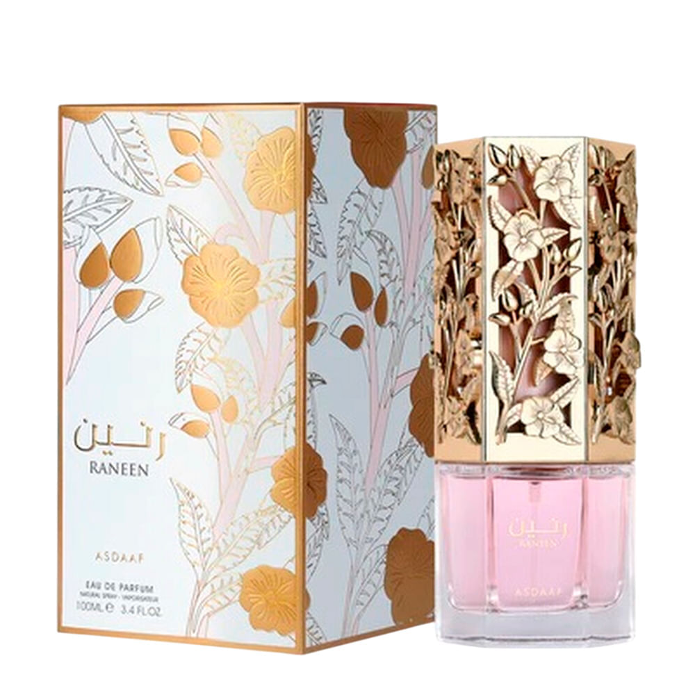 Perfume Árabe Feminino Raneen Asdaaf Eau de Parfum 80ml
