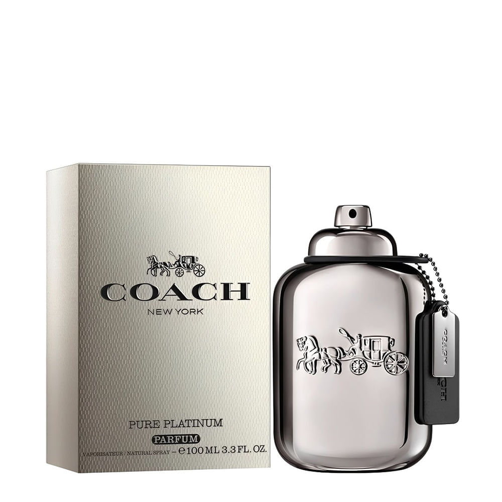 Perfume Masculino for Men Pure Platinum Coach Parfum 100ml
