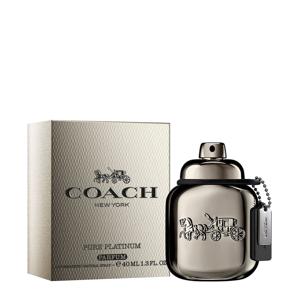 Perfume Masculino for Men Pure Platinum Coach Parfum 40ml