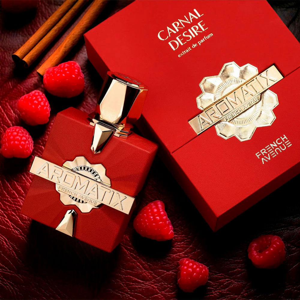 Perfume Unissex Carnal Desire Aromatix French Avenue Extrait de Parfum 100ml