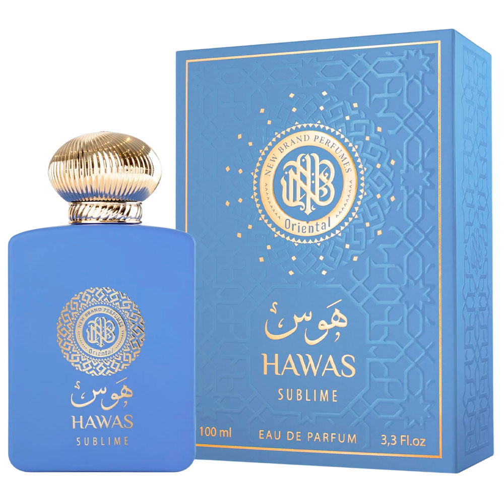 Perfume Unissex Hawas Sublime New Brand Eau de Parfum 100ml