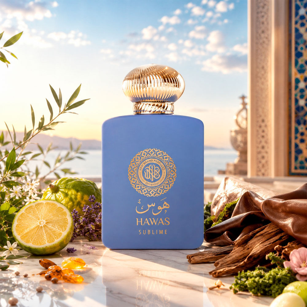 Perfume Unissex Hawas Sublime New Brand Eau de Parfum 100ml