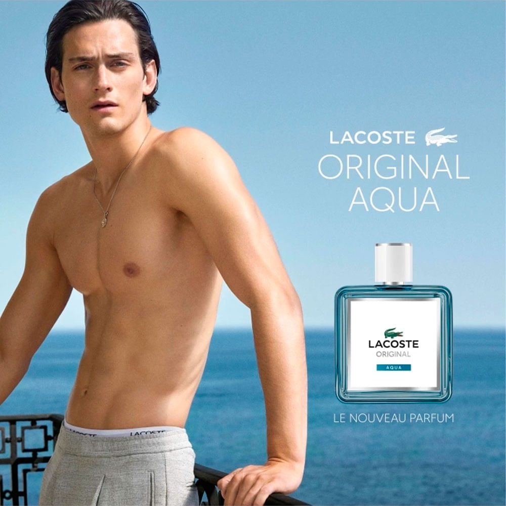 Perfume Masculino Original Aqua Lacoste Eau de Parfum 100ml