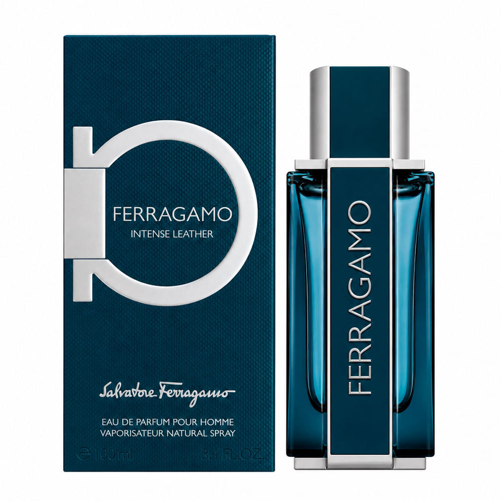 Perfume Masculino Intense Leather Salvatore Ferragamo Eau de Parfum 100ml