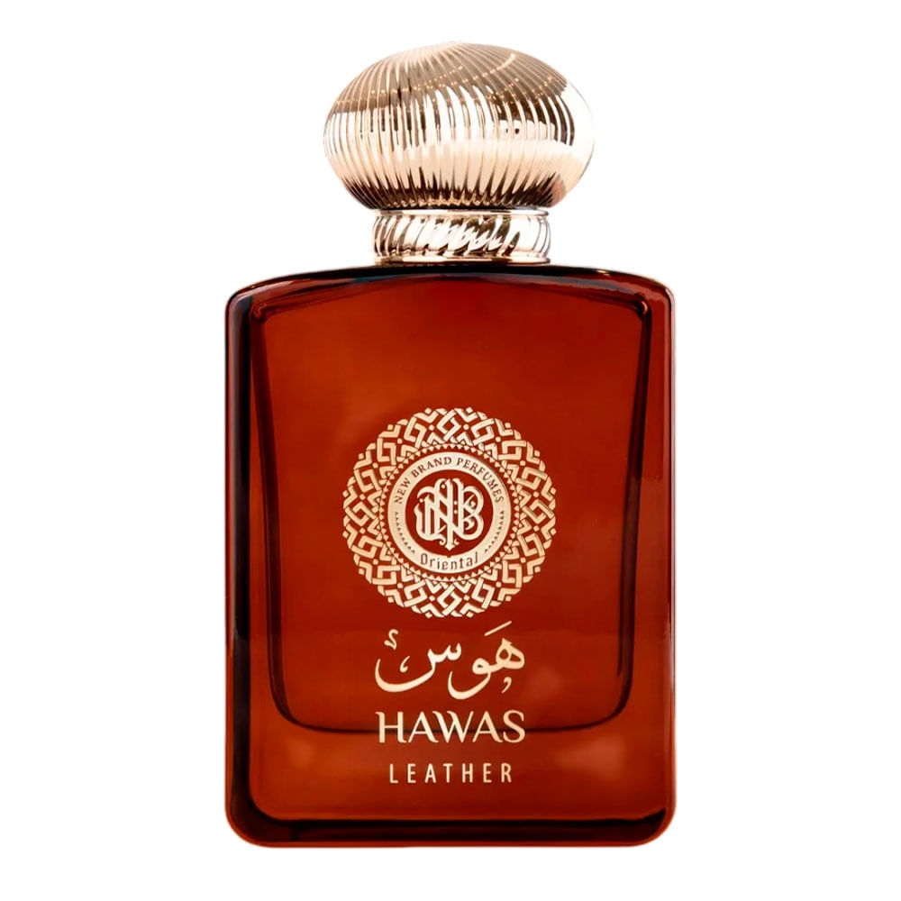 Perfume Árabe Unissex Hawas Leather New Brand Eau de Parfum 100ml