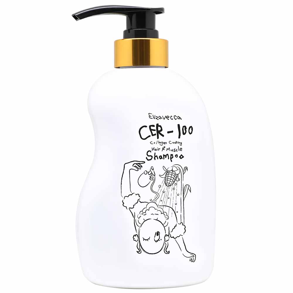 Shampoo CER-100 Collagen Coating Hair A+ Muscle Elizavecca 500ml