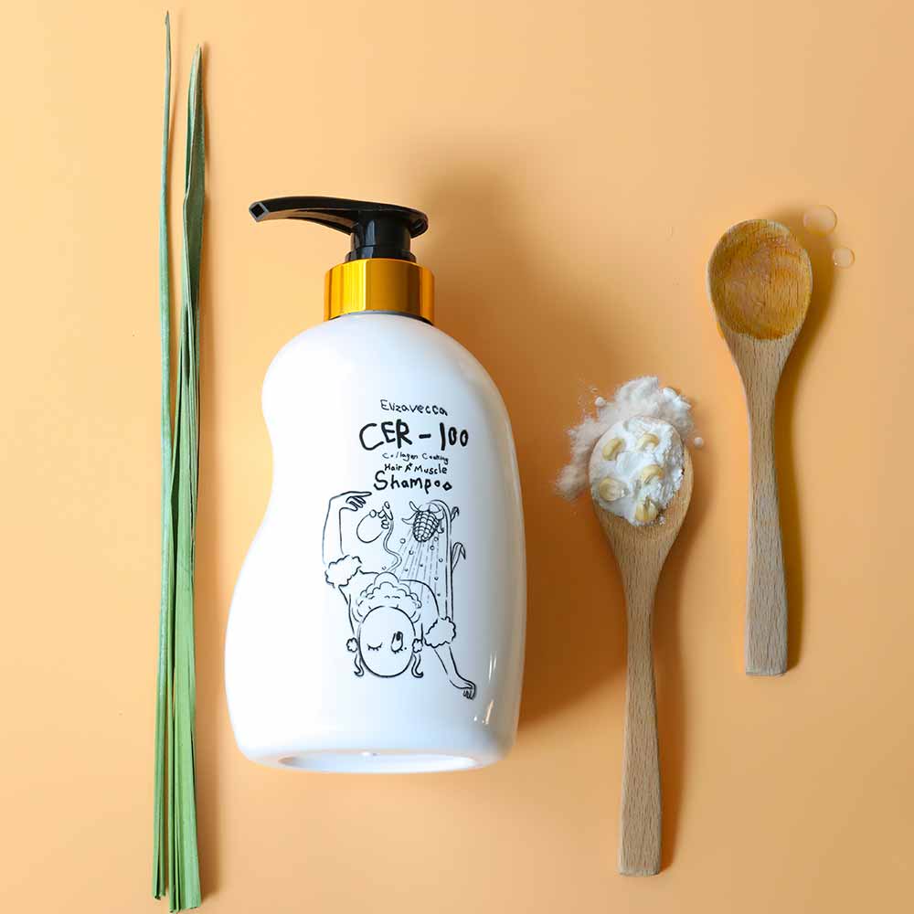 Shampoo CER-100 Collagen Coating Hair A+ Muscle Elizavecca 500ml