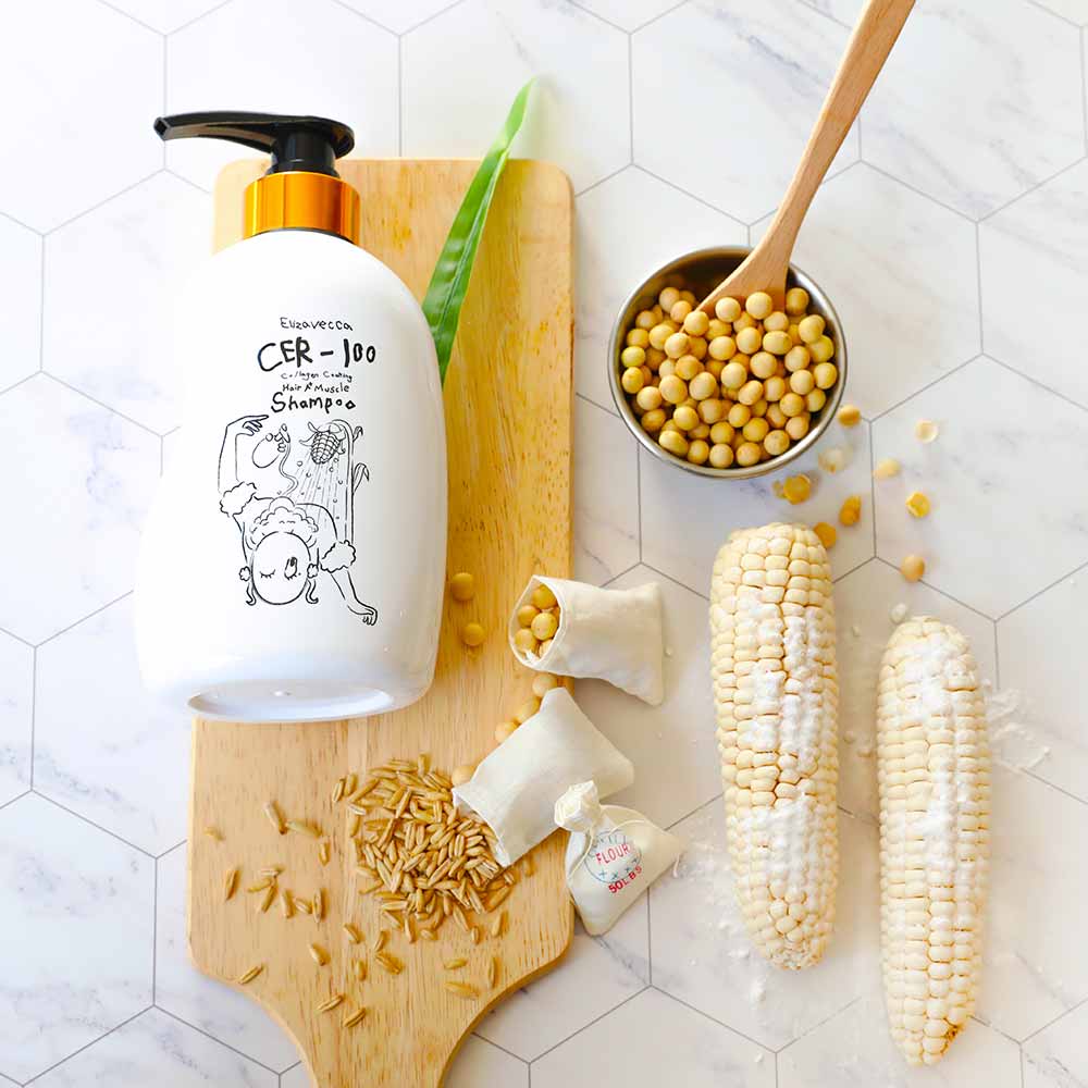Shampoo CER-100 Collagen Coating Hair A+ Muscle Elizavecca 500ml