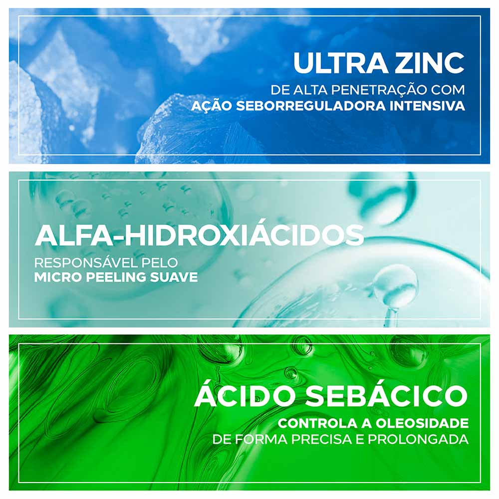 Shampoo Energizante Para Cabelos Muito Oleosos Amplexe Ultra Zinc Ada Tina 250ml