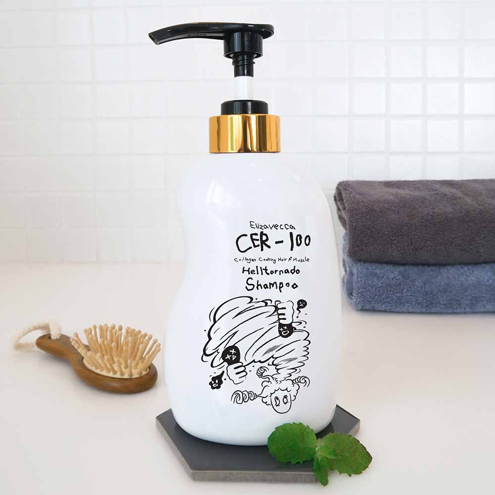 Shampoo CER-100 Collagen Coating Hair A+ Muscle Elizavecca 500ml