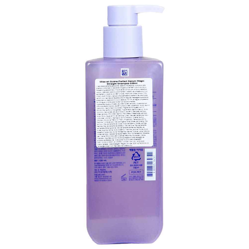 Shampoo Liso Mágico Perfect Serum Mise en Scène 530ml