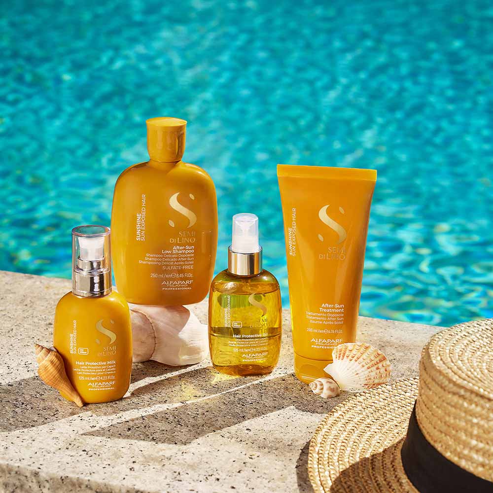 Shampoo Semi di Lino Sunshine After Sun Low Alfaparf Milano 250ml