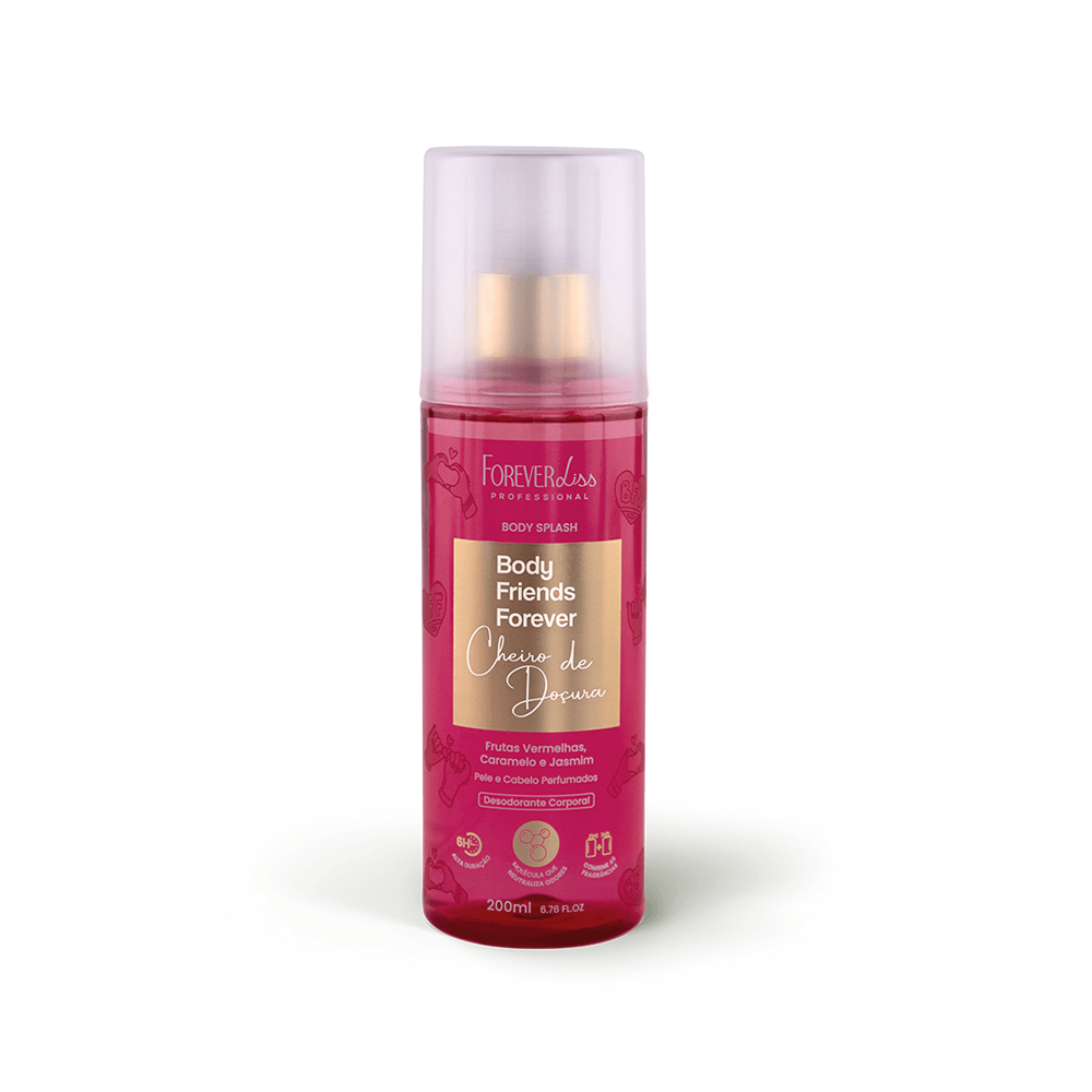 Body Splash Cheiro De Doçura Forever Liss 200ml
