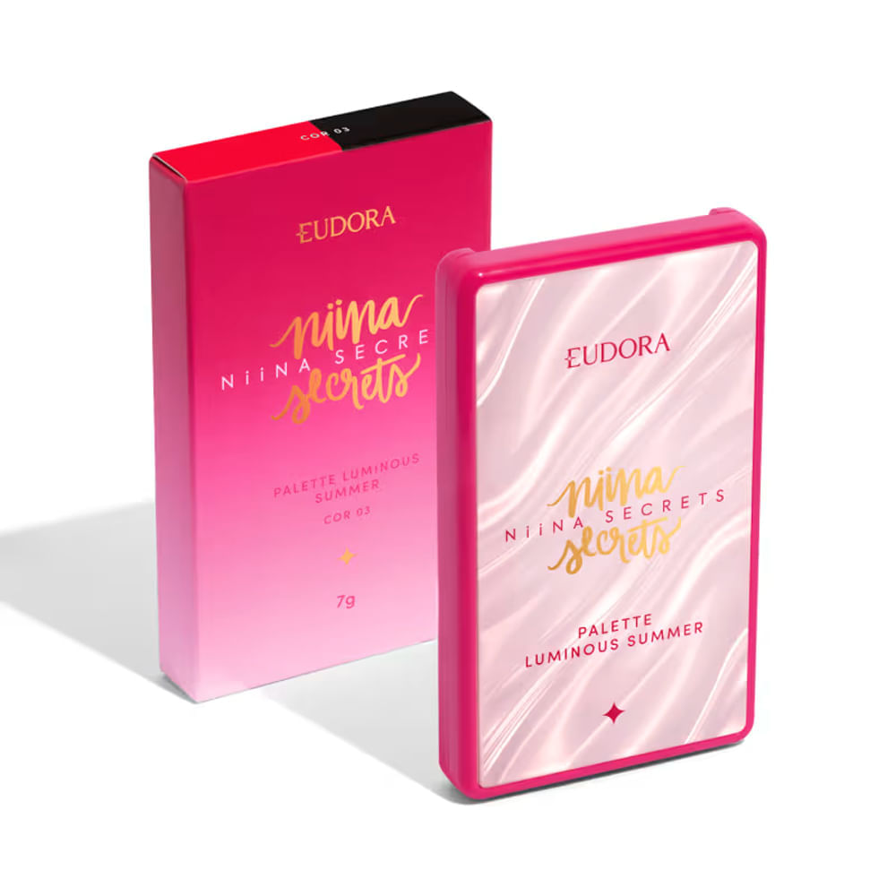 Paleta Multifuncional Niina Secrets Luminous Summer Eudora Cor 3