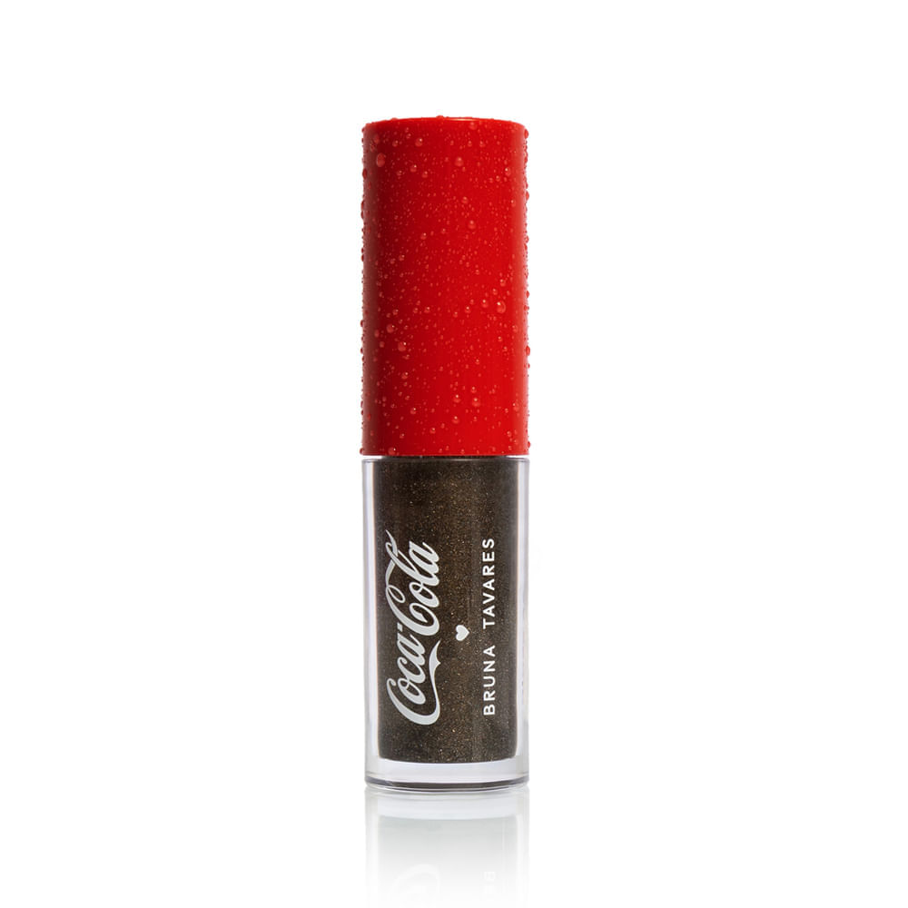 Gloss Coca-Cola Bruna Tavares Cor Black Bubbles