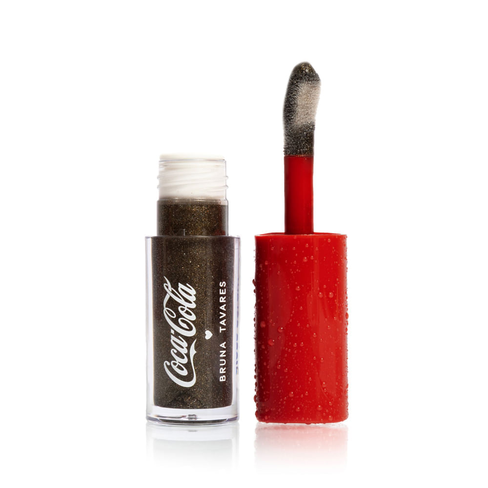 Gloss Coca-Cola Bruna Tavares Cor Black Bubbles