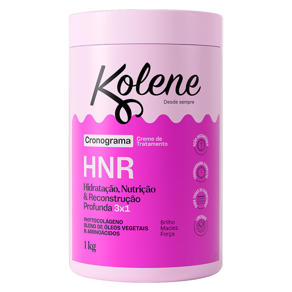 Creme De Tratamento Cronograma Hnr Kolene 1kg