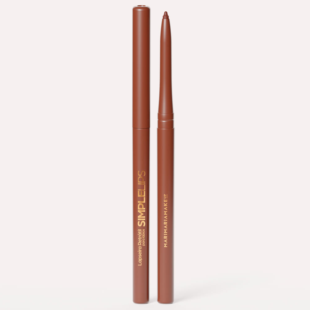 Lapiseira Retrátil Para Lábios Simple Lips Mari Maria Cor Cocoa Kiss