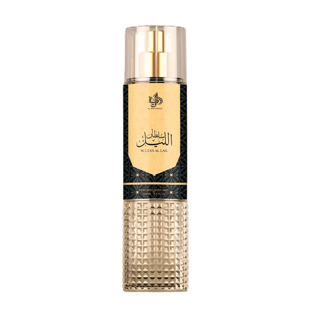 Body Mist Árabe Masculino Sultan Al Lail Al Wataniah 250ml