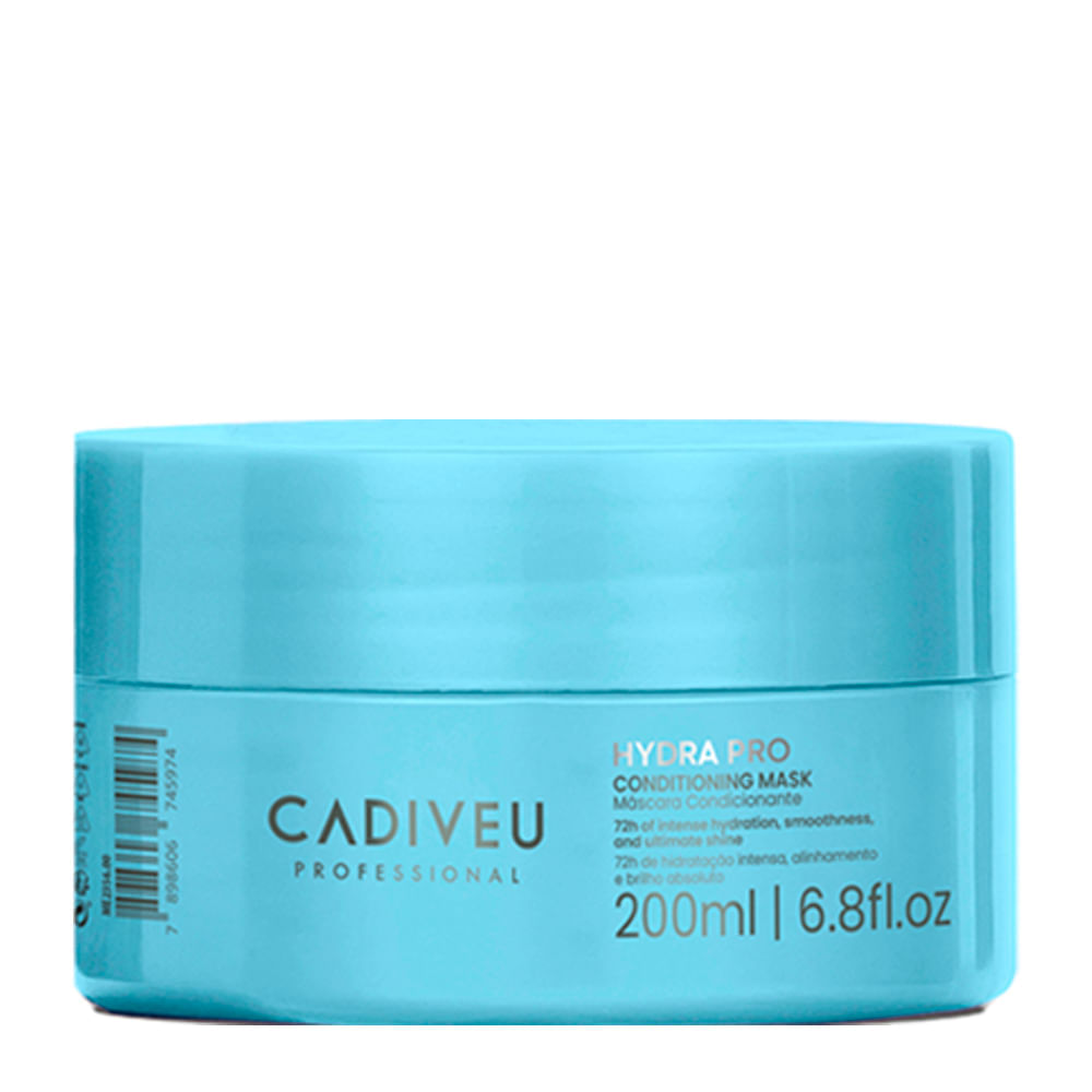 Kit Hydra Pro Cadiveu Professional Shampoo 250ml + Condicionador 250ml + Máscara 200ml