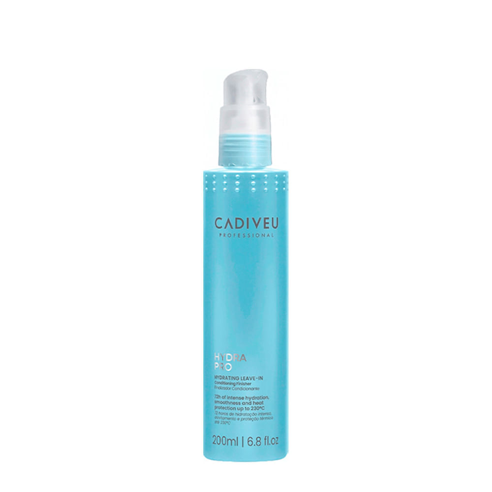 Kit Hydra Pro Cadiveu Professional Shampoo 250ml + Condicionador 250ml + Máscara 200ml + Leave-In 200ml