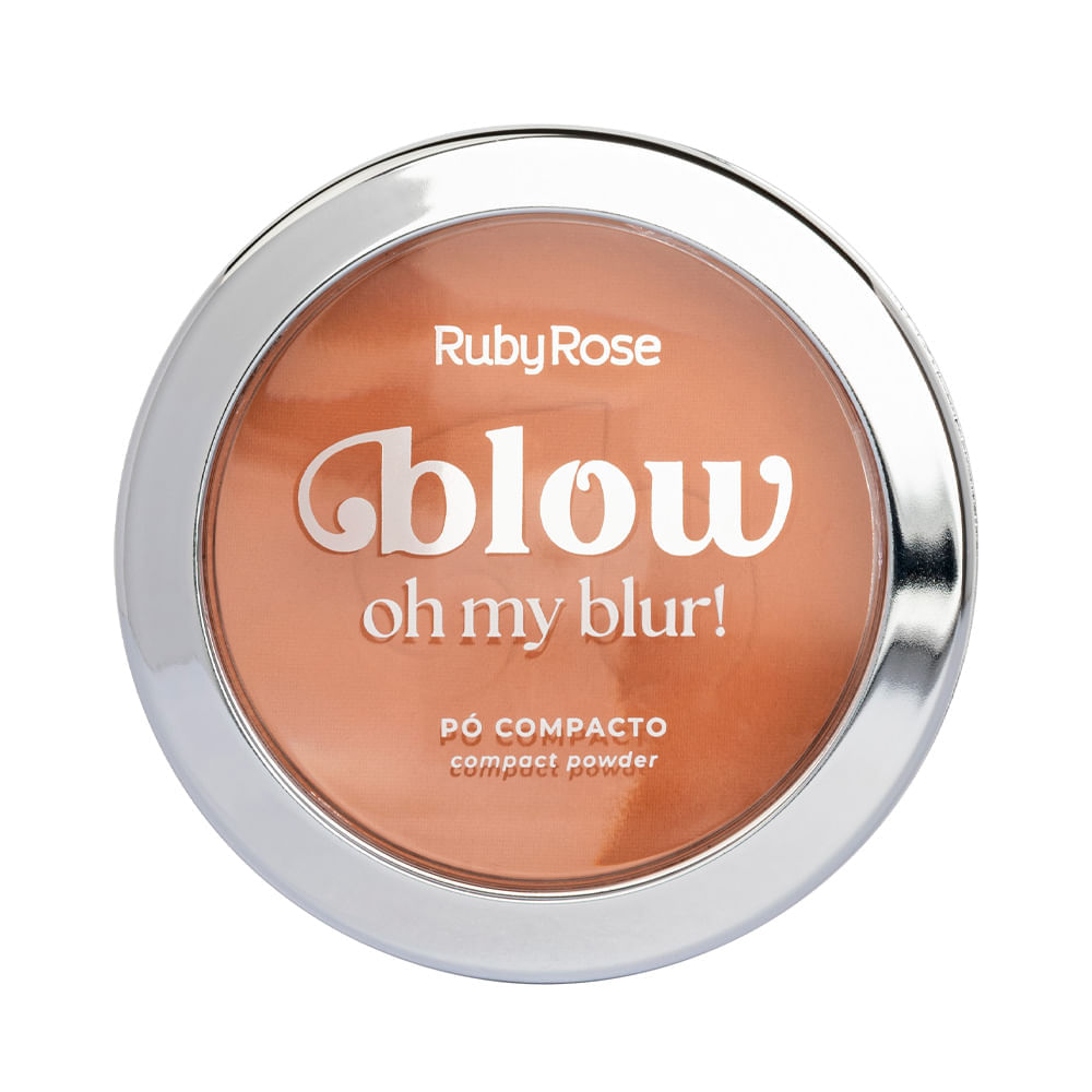 Pó Compacto Ruby Rose Blow Oh My Blur PBW50 9g