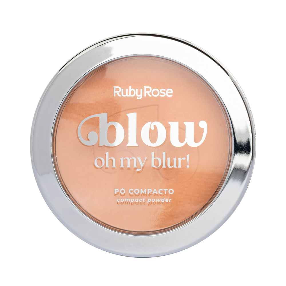 Pó Compacto Ruby Rose Blow Oh My Blur Pbw30 9g