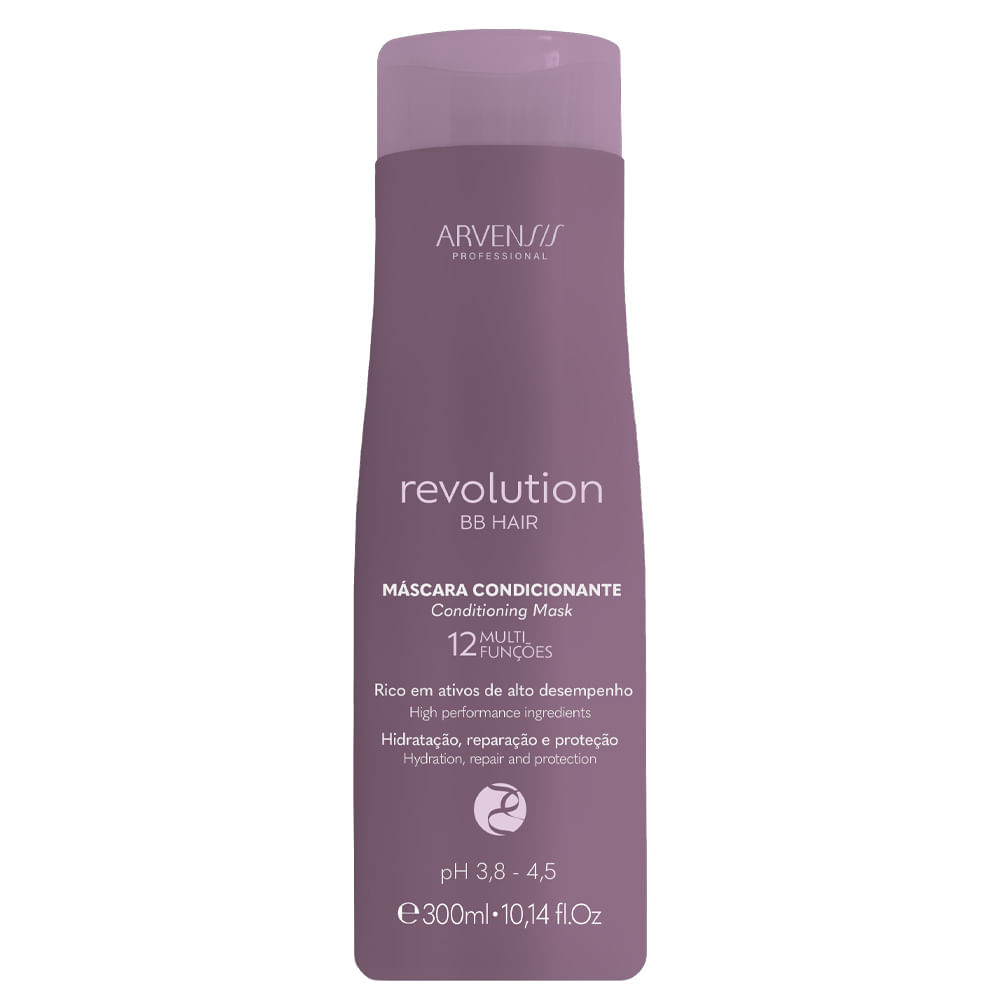 Máscara Condicionante Revolution Bb Hair Arvensis 300ml