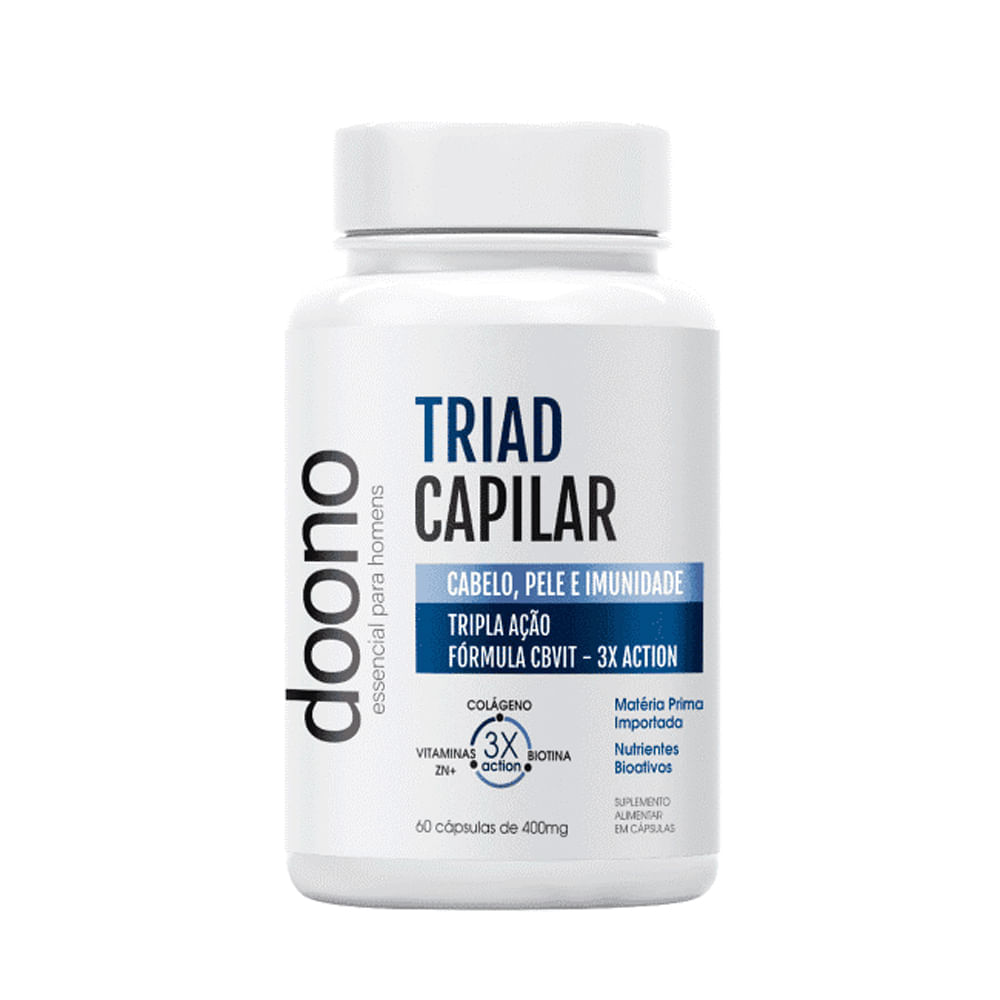 Vitamina Triad Capilar Doono 60 Cápsulas