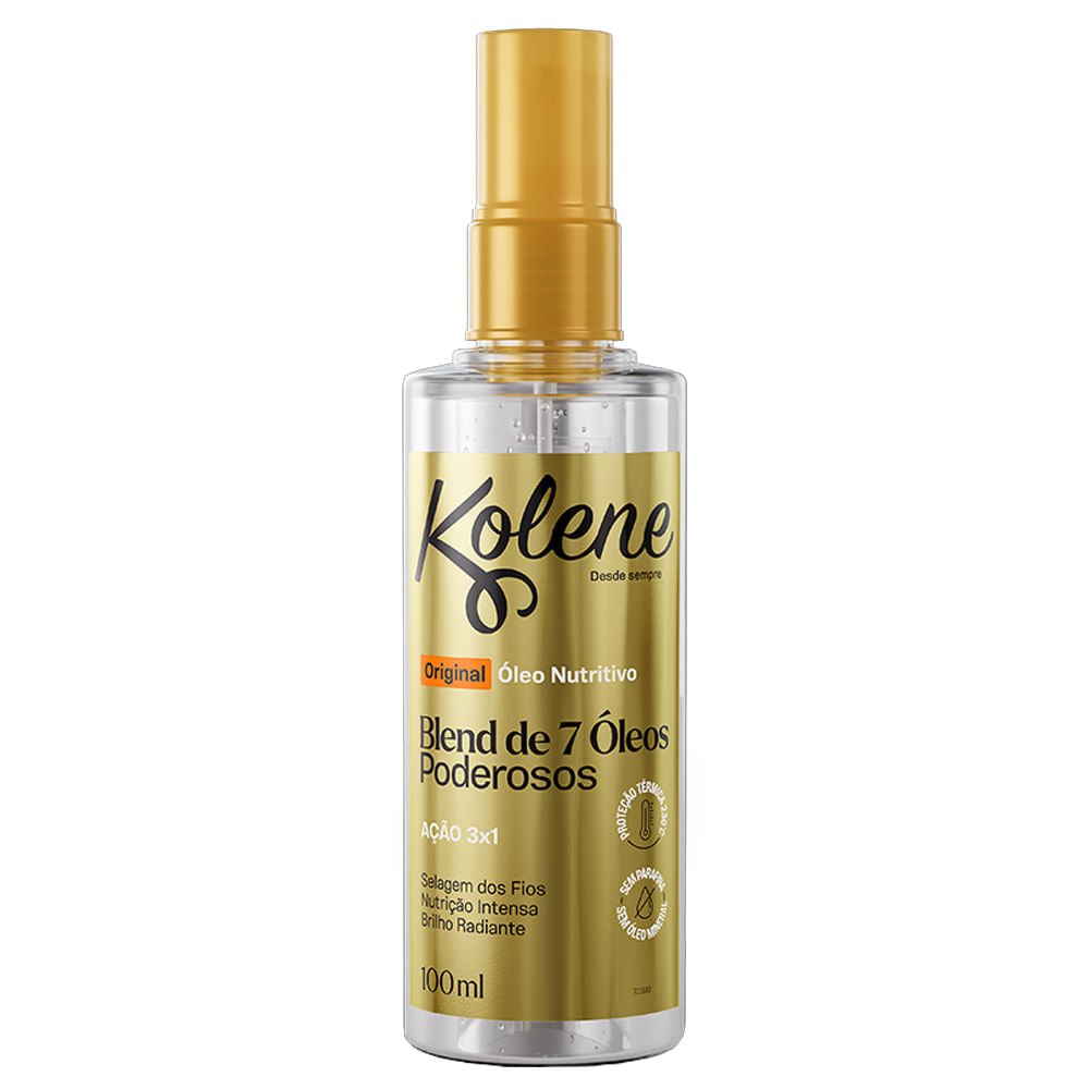 Óleo Capilar Nutritivo Kolene Original 100ml