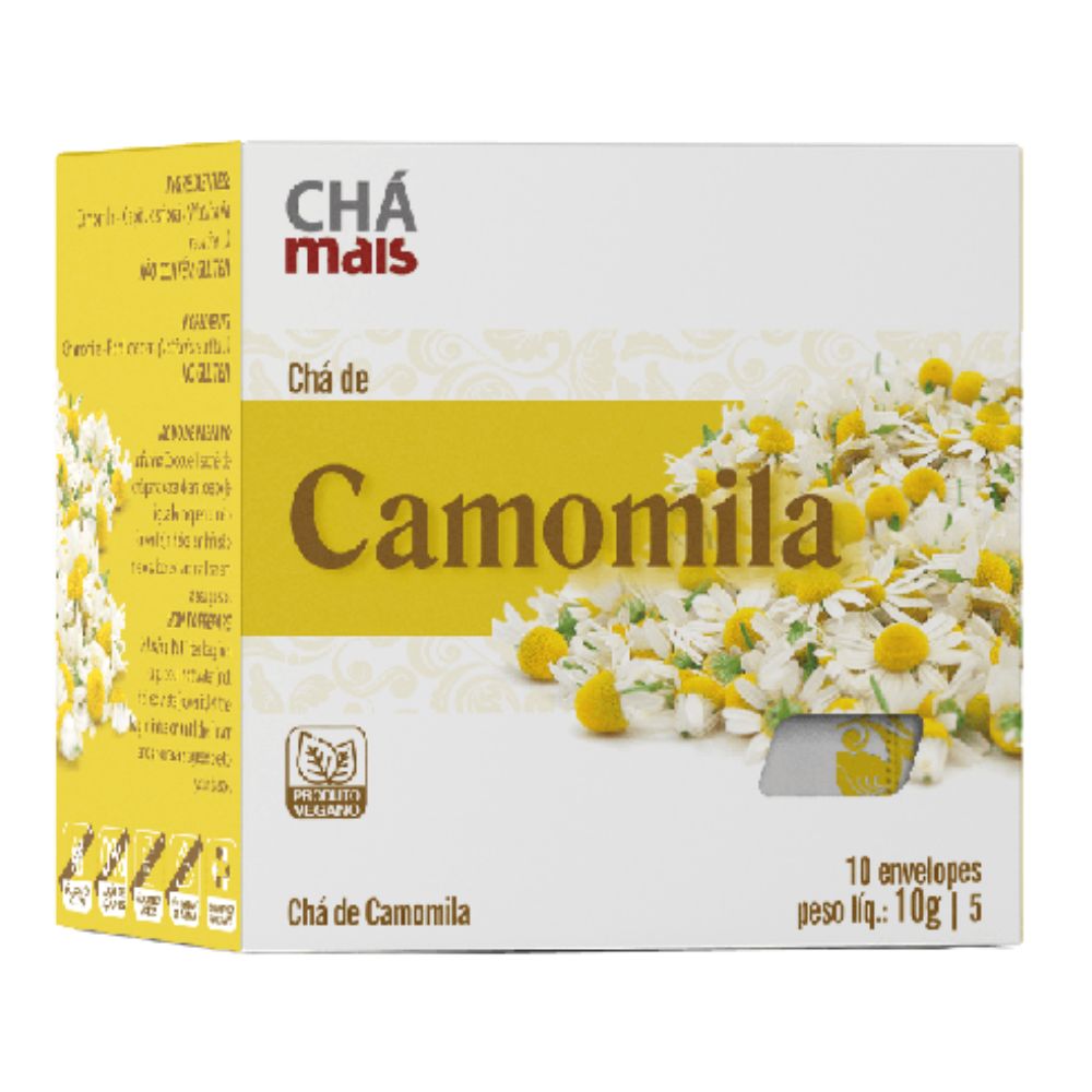 Chá De Camomila Chá Mais 10 Sachês