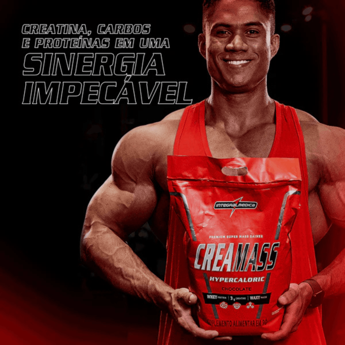Creamass Hipercalórico Integralmedica 3Kg Sabor Chocolate