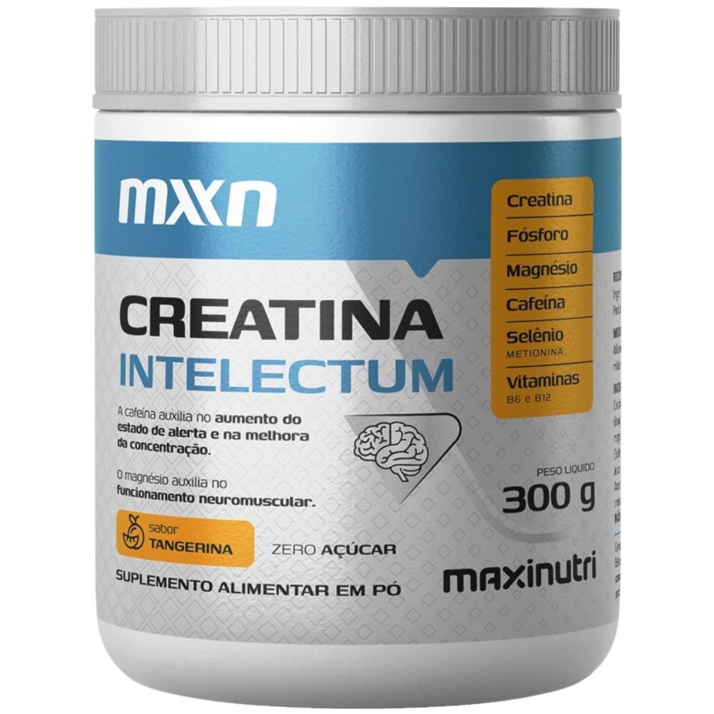 Creatina Intelectum Fósforo, Magnésio, Cafeína, SeLênio e Vitaminas Maxinutri 300g