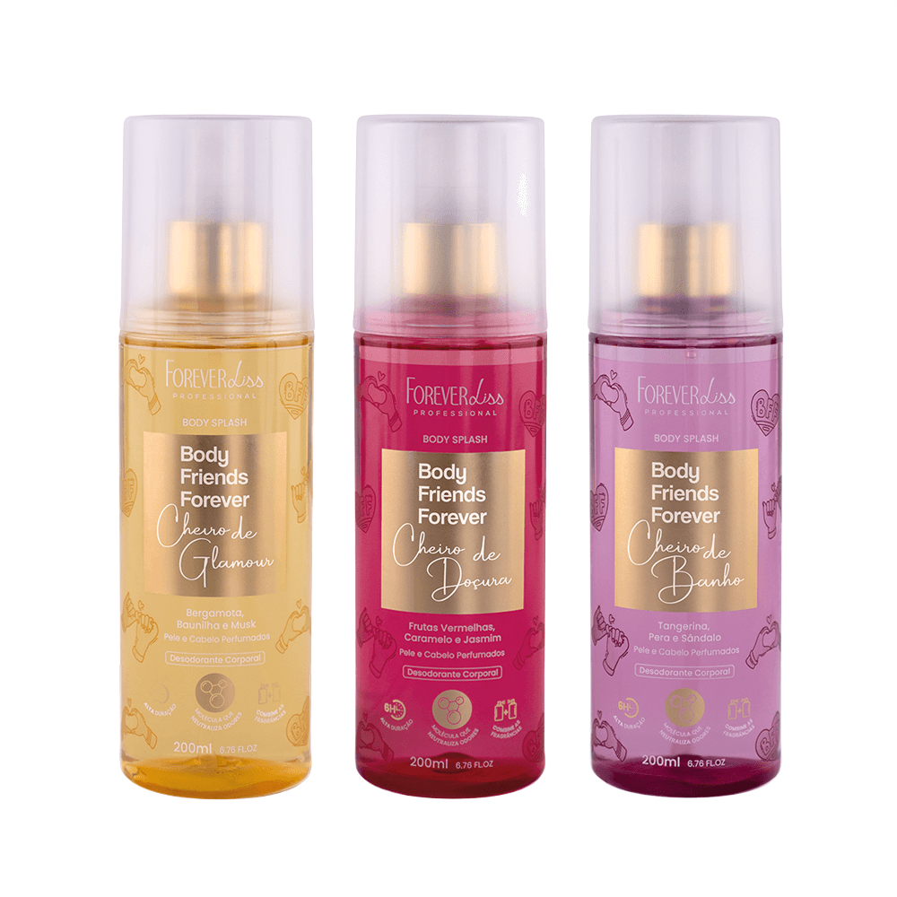 Kit Body Splashs Bff Forever Liss