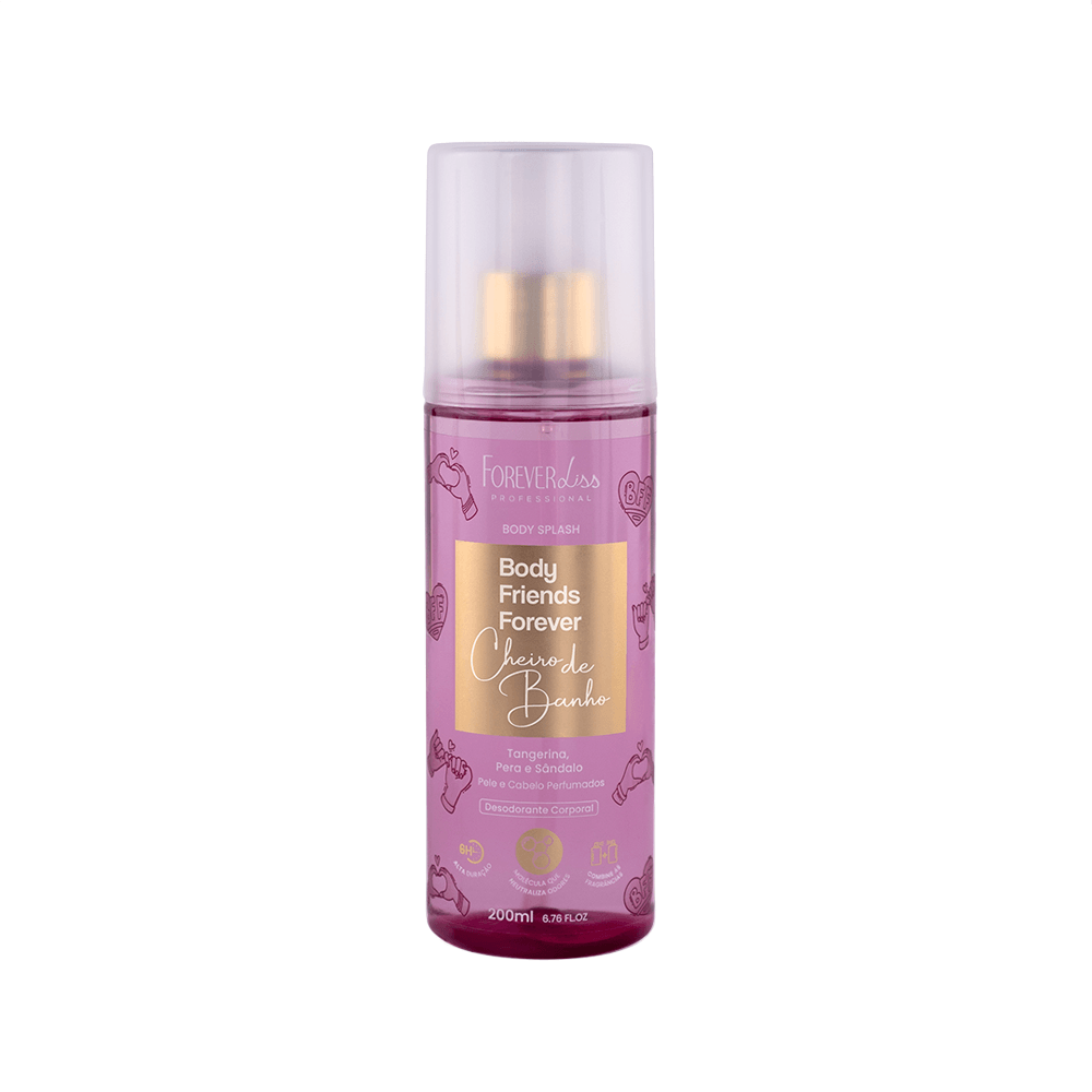 Body Splash Cheiro De Banho Forever Liss 200ml