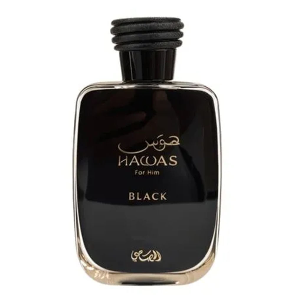 Perfume Árabe Masculino Hawas Black Rasasi Eau De Parfum 100ml