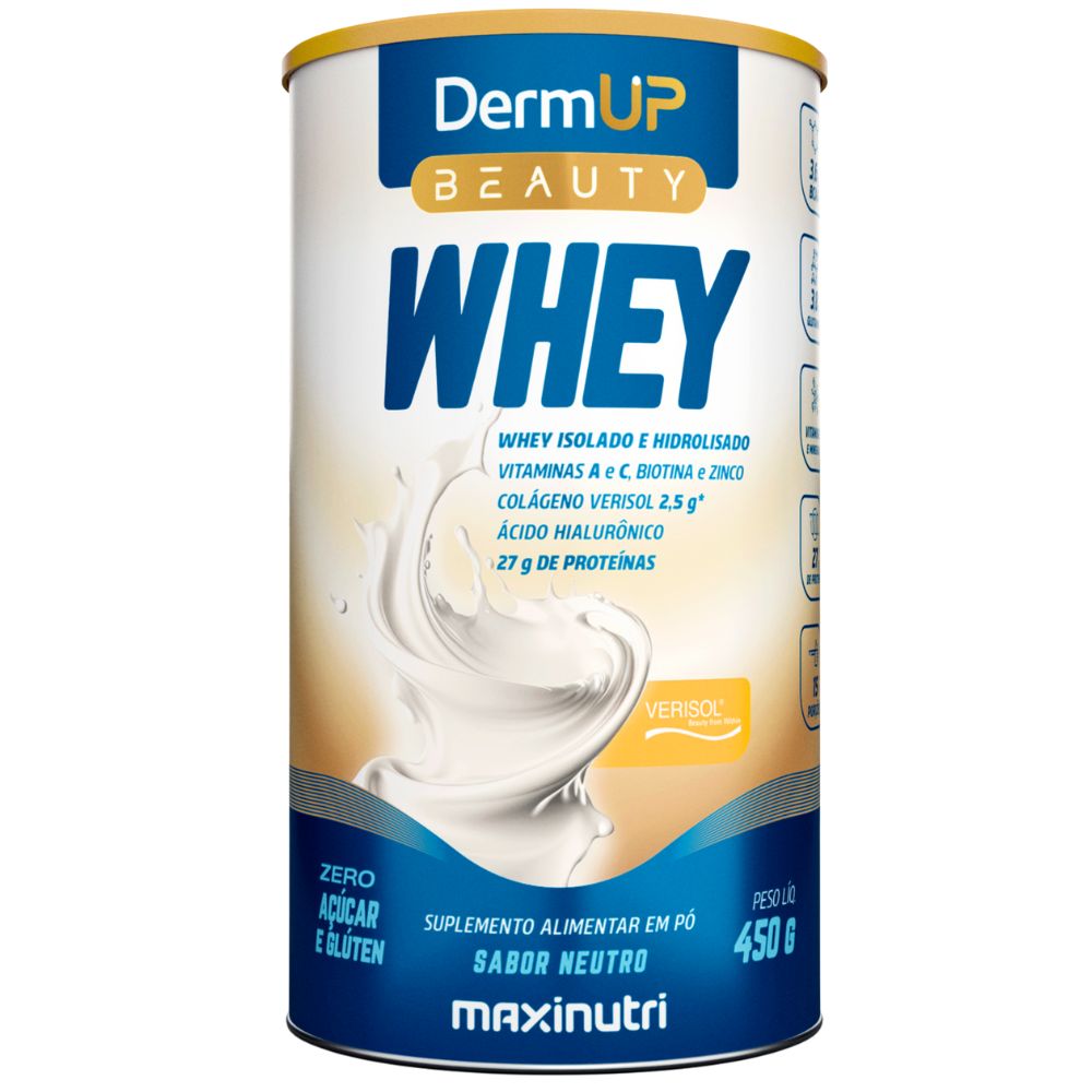 DermUp Beauty Whey Maxinutri Neutro 450g