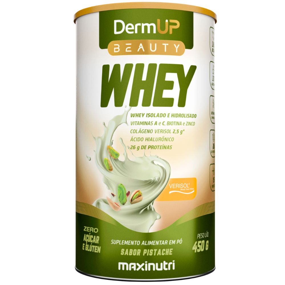 DermUp Beauty Whey Maxinutri Pistache 450g