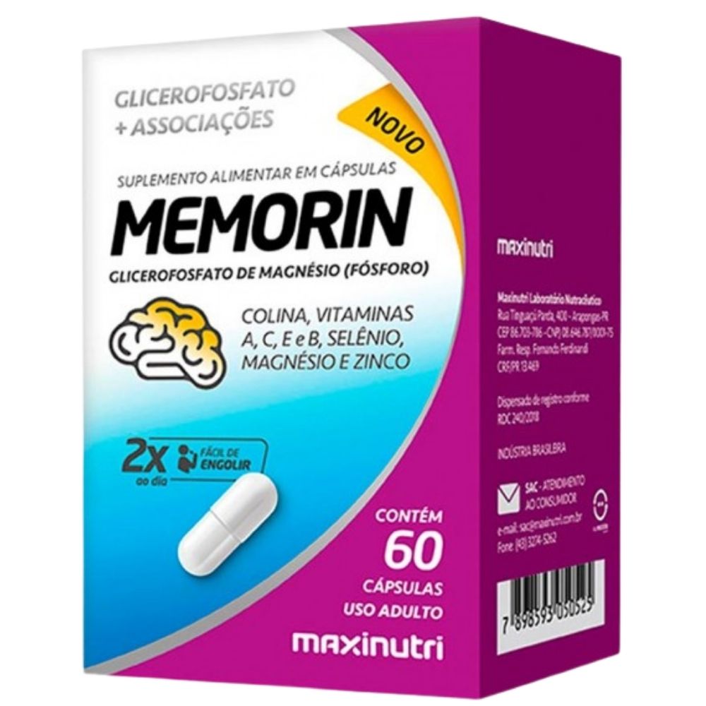 Memorin Maxinutri 60 Cápsulas