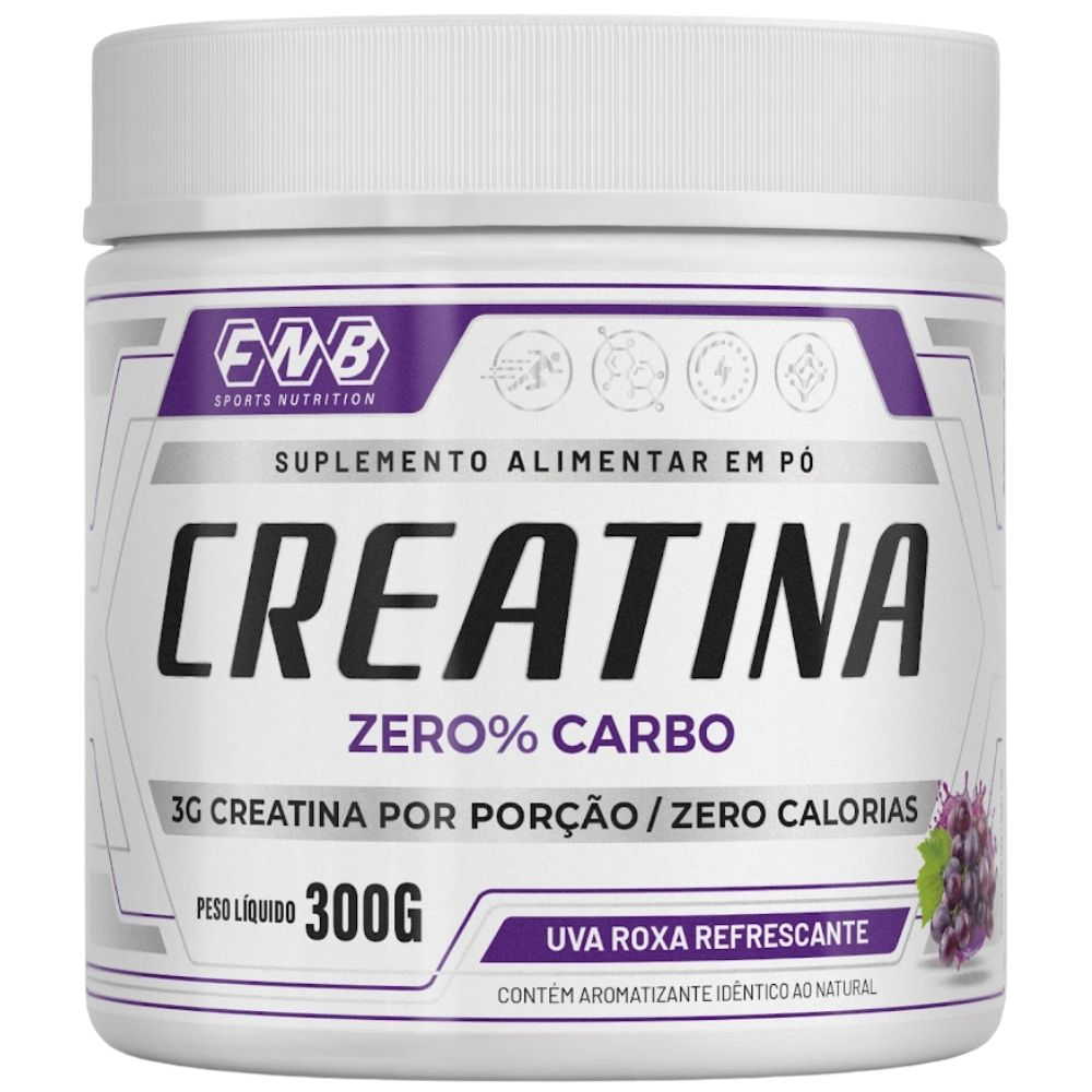 Creatina Zero Carbo FNB Sports Uva 300g