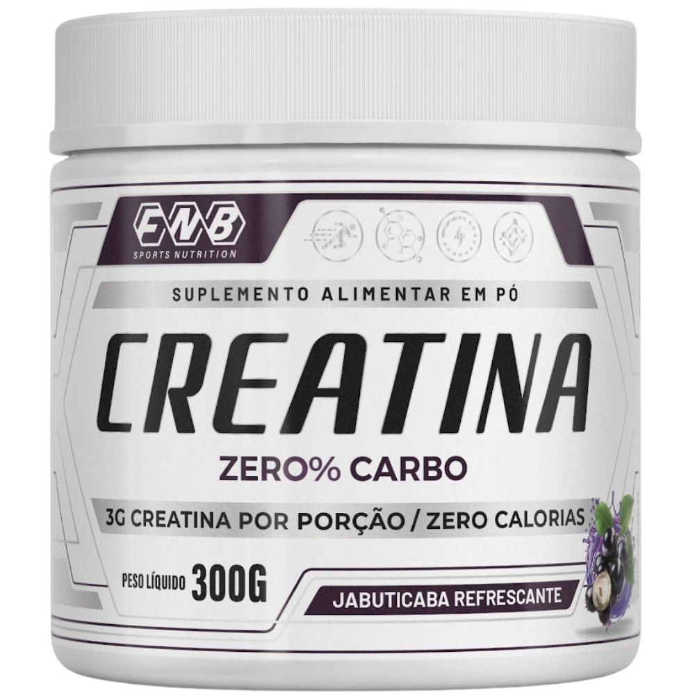Creatina Zero Carbo FNB Sports Jabuticaba 300g