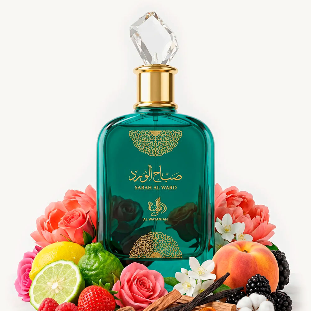 Perfume Unissex Sabah Al Ward Garden of Eden Al Wataniah Eau de Parfum 100ml