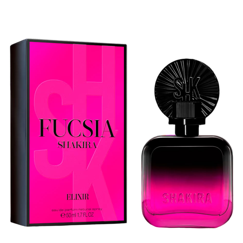 Perfume Feminino Fucsia Elixir Shakira Eau de Parfum 50ml