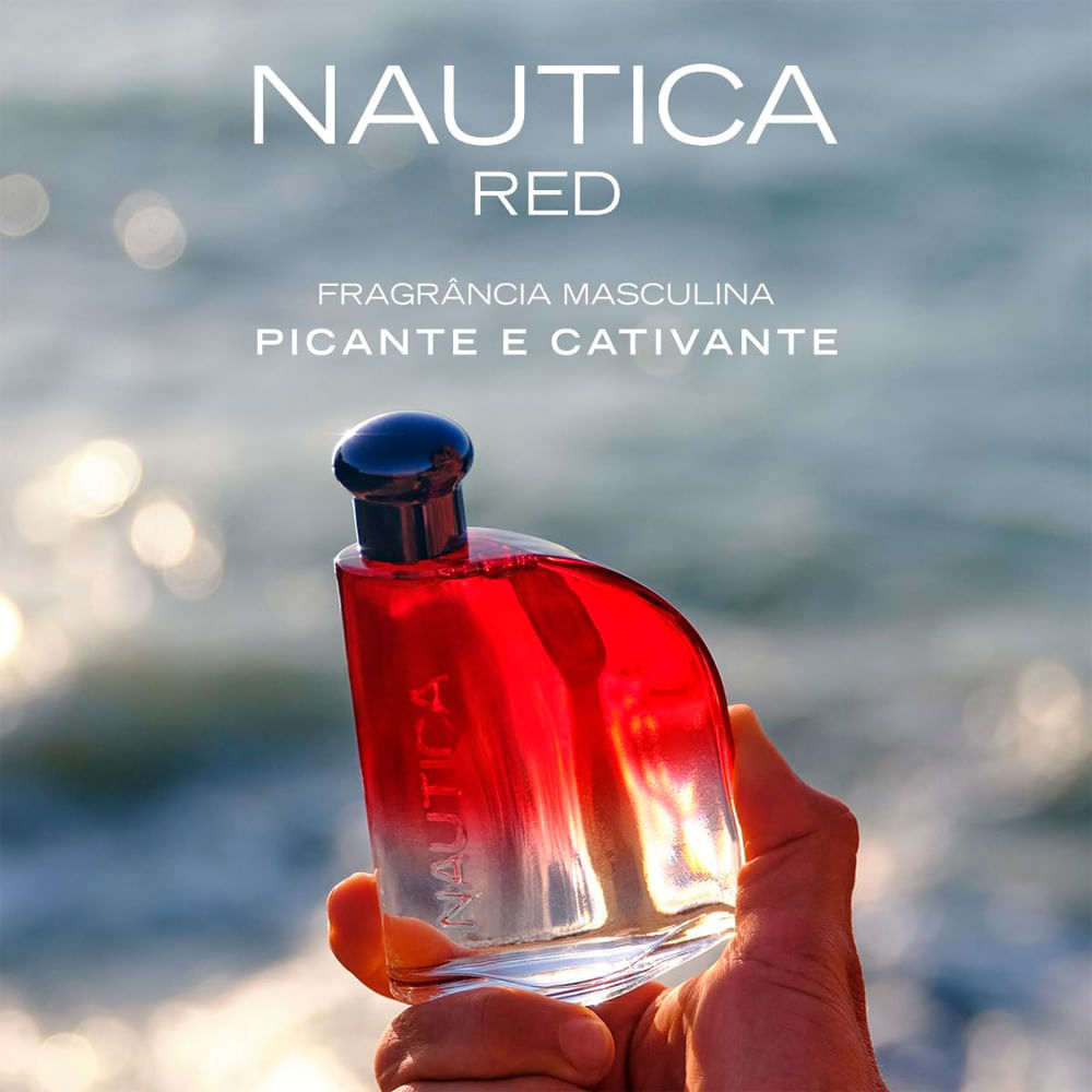 Perfume Masculino Color Red Nautica Eau de Toilette 100ml