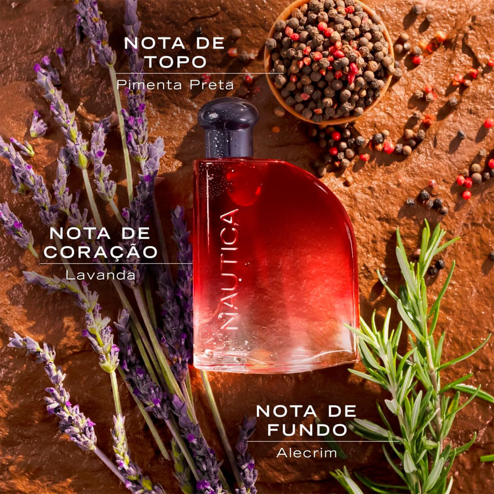 Perfume Masculino Color Red Nautica Eau de Toilette 100ml