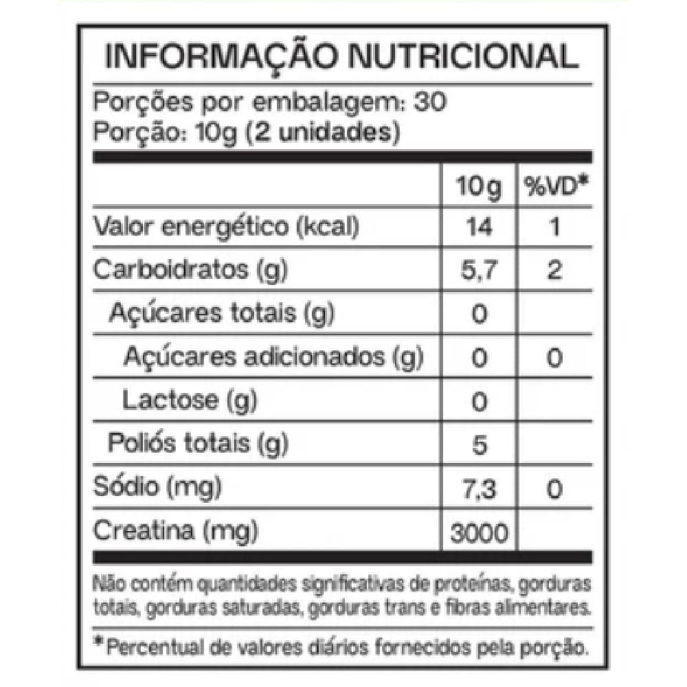 Creatina em Gummies Guday Sabor Maçã Verde 60 Gomas