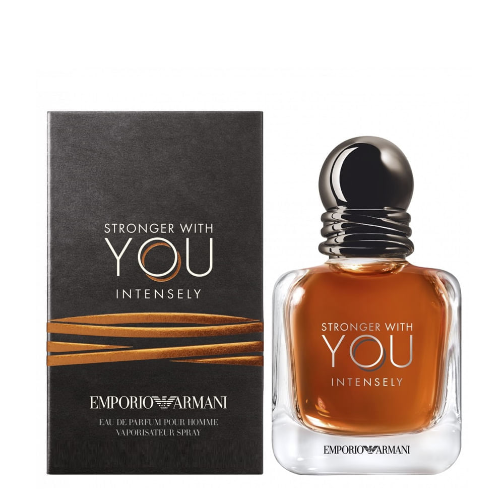 Perfume Masculino Stronger With You Intensely Emporio Armani  Eau de Parfum 50ml