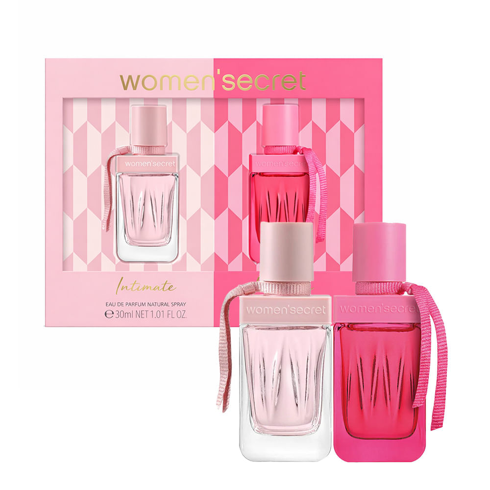 Kit Women Secret Intimate Eau de Parfum 30ml + Intimate Delight Eau de Parfum 30ml
